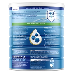 Sữa Aptamil Gold+ Reflux 900g cho trẻ từ 0 đến 12 tháng