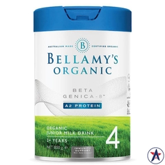 Sữa Bellamy’s Beta Genica-8' số 4 (800g) cho trẻ trên 2 tuổi