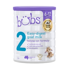 Sữa dê Bubs Australian Goat Milk của Úc số 2 (800g) (6-12 tháng)