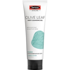 Sữa rửa mặt Swisse Skincare Olive Leaf Deep Cleansing Gel 125ml