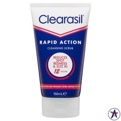 Sữa rửa mặt Clearasil Rapid Action Cleansing Scrub 150ml