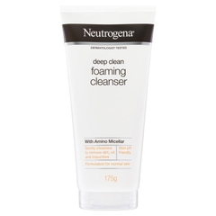 Sữa rửa mặt tạo bọt Neutrogena Deep Clean Foaming Cleanser 175g