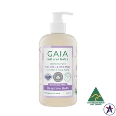 Sữa tắm giúp bé ngủ ngon Gaia Natural Baby Sleeptime Bath 500ml