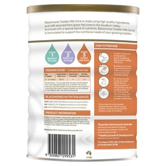 Sữa Blackmores số 3 Toddler 900g dành cho trẻ từ 1-3 tuổi của Úc