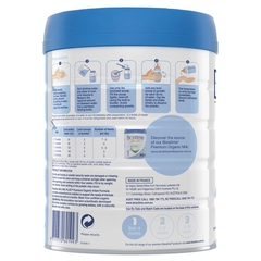 Sữa Organic Biostime SN-2 số 1 Premium 800g cho trẻ từ 0-6 tháng