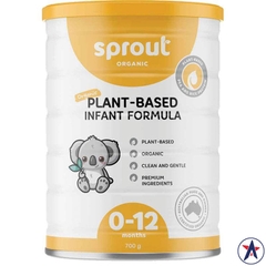 Sữa Sprout Organic Plant Based Infant cho bé dưới 1 tuổi