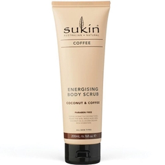Tẩy tế bào chết toàn thân Sukin Energising Body Scrub with Coffee & Coconut 200ml