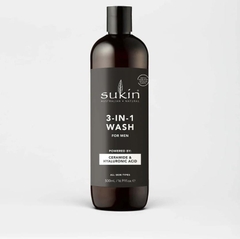 Sữa tắm cho nam Sukin For Men 3-In-1 Wash