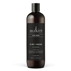 Sữa tắm làm dịu da Sukin For Men 3 in 1 Wash Calming 500ml