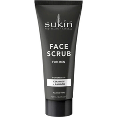 Sữa rửa mặt tẩy tế bào chết cho nam Sukin For Men Face Scrub