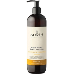 Sữa dưỡng thể Sukin Hydrating Body Lotion Pineapple & Coconut 500ml