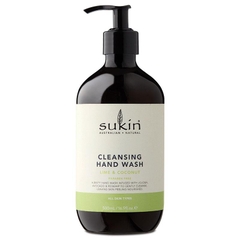 Nước rửa tay chanh và dừa Sukin Lime & Coconut Hand Wash 500ml