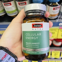 Viên uống tăng năng lượng giảm mệt mỏi Swisse Nutra Cellular Energy 60 viên