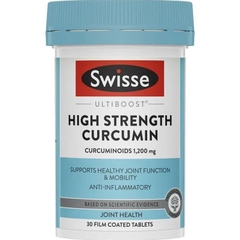 Viên uống tinh chất nghệ hỗ trợ khớp Swisse High Strength Curcumin 30 viên