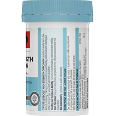 Viên uống tinh chất nghệ hỗ trợ khớp Swisse High Strength Curcumin 30 viên