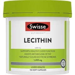Viên mầm đậu nành Úc Swisse Lecithin 1200mg