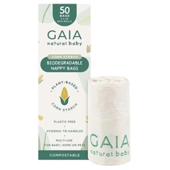 Túi đựng tã trẻ em Gaia Natural Baby phân hủy sinh học