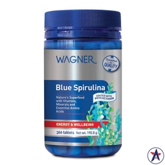 Tảo xanh Wagner Blue spirulina 500mg 360 viên