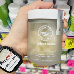 Viên uống hỗ trợ tiêu hóa & giảm đầy hơi The Beauty Chef Debloat Biotic 60 viên