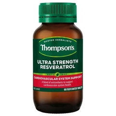 Viên uống chống oxy hóa Thompson's Ultra Strength Resveratrol