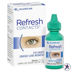 Thuốc nhỏ mắt Refresh Contact Eye Drops giảm khô mắt 15ml