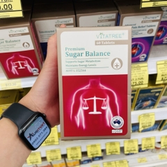 Cân bằng đường huyết Vitatree Premium Sugar Balance 60 viên