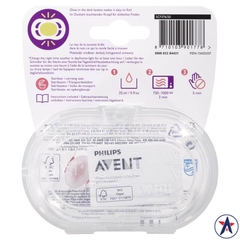 Ty ngậm ban đêm Avent Ultra Air Night Soother cho bé từ 6-18 tháng