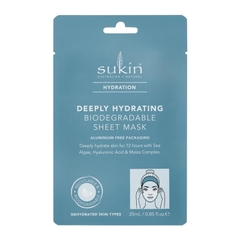 Mặt nạ dưỡng ẩm Sukin Hydration Deeply Biodegradable Sheet Mask