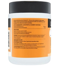Kẹo dẻo hỗ trợ miễn dịch cho trẻ Ultralife Kids Gummies Vitamin C + Zinc