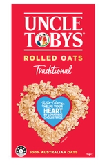 Yến mạch ăn liền cán dẹp Uncle Tobys Traditonal Rolled Oats 1kg