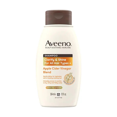 Dầu gội cho tóc xỉn màu Aveeno Apple Cider Vinegar Clarifying Shampoo For Dull Hair