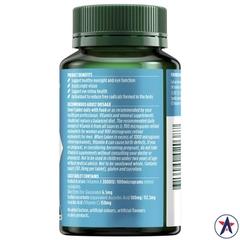 Viên bổ mắt Nature's Own Eye Care for Healthy Eyesight and Eye Function 130 viên