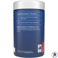 Viên bổ xương khớp Bioglan Glucosamine + Chondroitin 180 viên