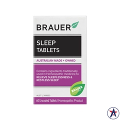 Viên hỗ trợ giấc ngủ Brauer Sleep 60 viên