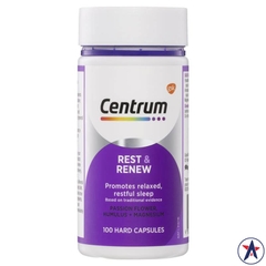 Viên hỗ trợ giấc ngủ Centrum Rest & Renew 100 viên