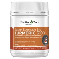 Healthy Care Turmeric 3100mg tinh chất nghệ của Úc 100 viên