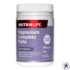 Viên uống bổ sung Magie liều cao Nutra-Life Magnesium Complete Forte