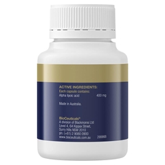 Viên uống cân bằng đường huyết BioCeuticals Lipoec 400mg 60 viên