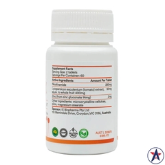 Viên uống đẹp da Entity MelaniX Skincare Supplement 120 viên