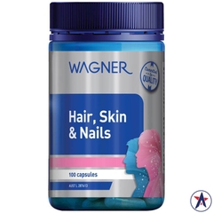 Viên uống đẹp da móng tóc Wagner Hair Skin & Nails 100 viên