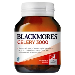 Blackmores Celery 3000mg giúp phòng & điều trị Gout 50 viên