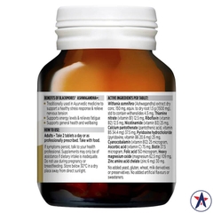 Viên uống giảm căng thẳng Blackmores Ashwagandha+ Vitamin B 60 viên