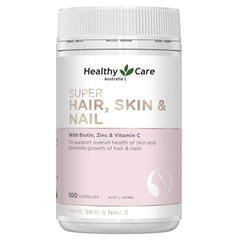 Healthy Care Super Hair Skin & Nail giúp đẹp da móng tóc 100 viên