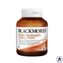 Viên uống hỗ trợ gout liều cao Blackmores High Strength Celery 7000mg 40 viên