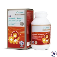 Viên uống hỗ trợ miễn dịch Vitatree Kids Immunity Support 60 viên