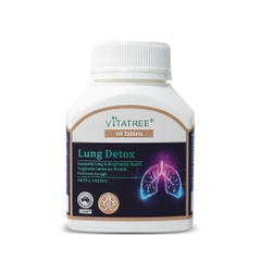 Bổ phổi Úc & thải độc phổi Vitatree Lung Detox 60 viên
