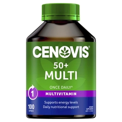 Viên uống Vitamin tổng hợp trên 50 tuổi Cenovis Once Daily 50+ Multi 100 viên