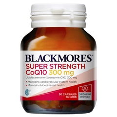Viên uống hỗ trợ tim mạch Blackmores Super Strength CoQ10 300mg