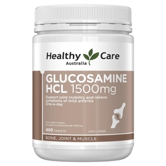 Glucosamine HCL 1500mg Healthy Care bổ xương khớp 400 viên