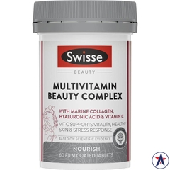 Vitamin tổng hợp làm đẹp Swisse Multivitamin Beauty Complex 60 viên